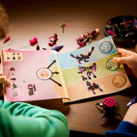 Creaturile de cosmar ale Vrajitoarei din Never, 9+ ani, 71483, Lego Dreamzzz 659604