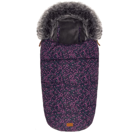 Sac de iarna pentru carucior manaslu, 100x50 cm, Small Flowers, Fillikid
