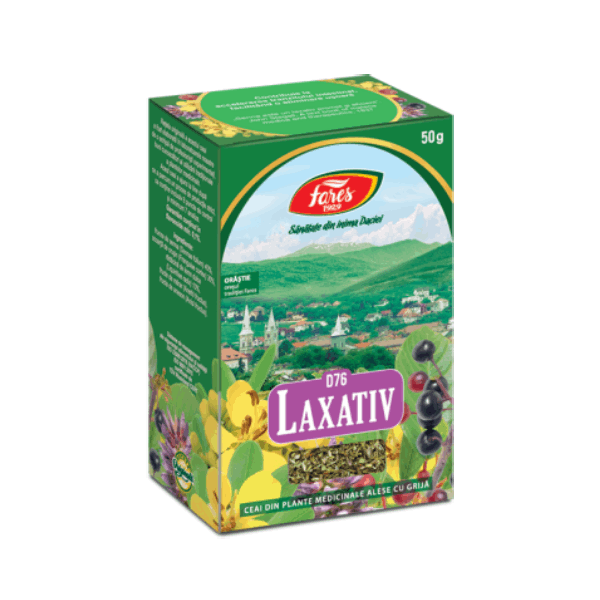 Ceai laxativ, 50 g, Fares