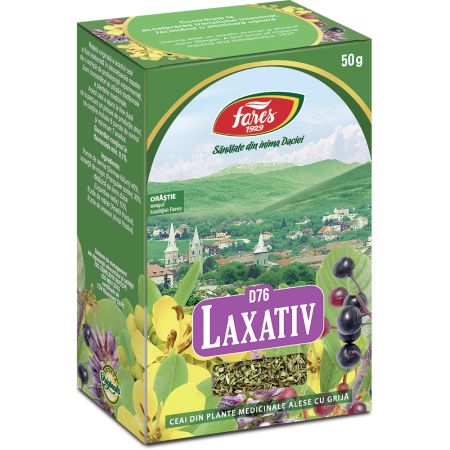 Ceai laxativ, 50g, Fares
