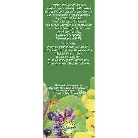 Ceai laxativ, 50g, Fares 721094