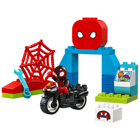 Aventura pe motocicleta a lui Spin, 2+ ani, 10424, Lego Duplo 659844