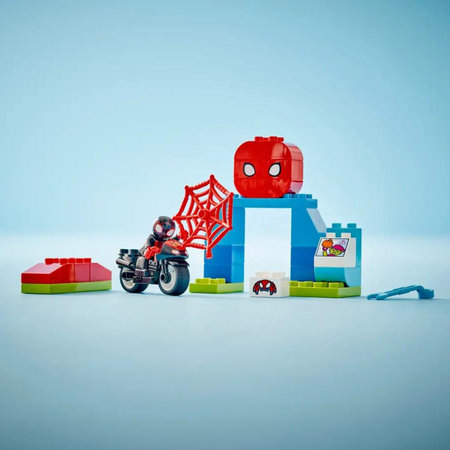 Aventura pe motocicleta a lui Spin, 2+ ani, 10424, Lego Duplo 659849