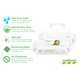 Servetele umede biodegradabile Baby Wipes, 80 bucati, Nateen 659928
