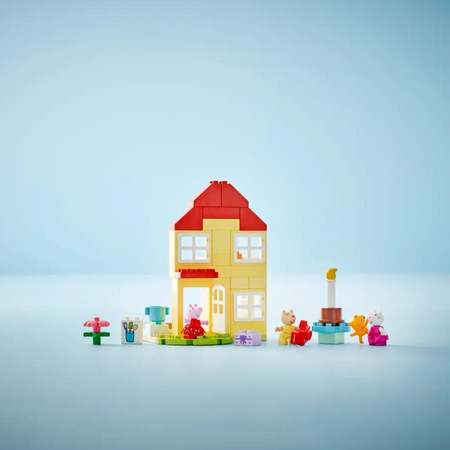 Casa aniversara a purcelusei Peppa, 2+ ani, 10433, Lego Duplo 659871
