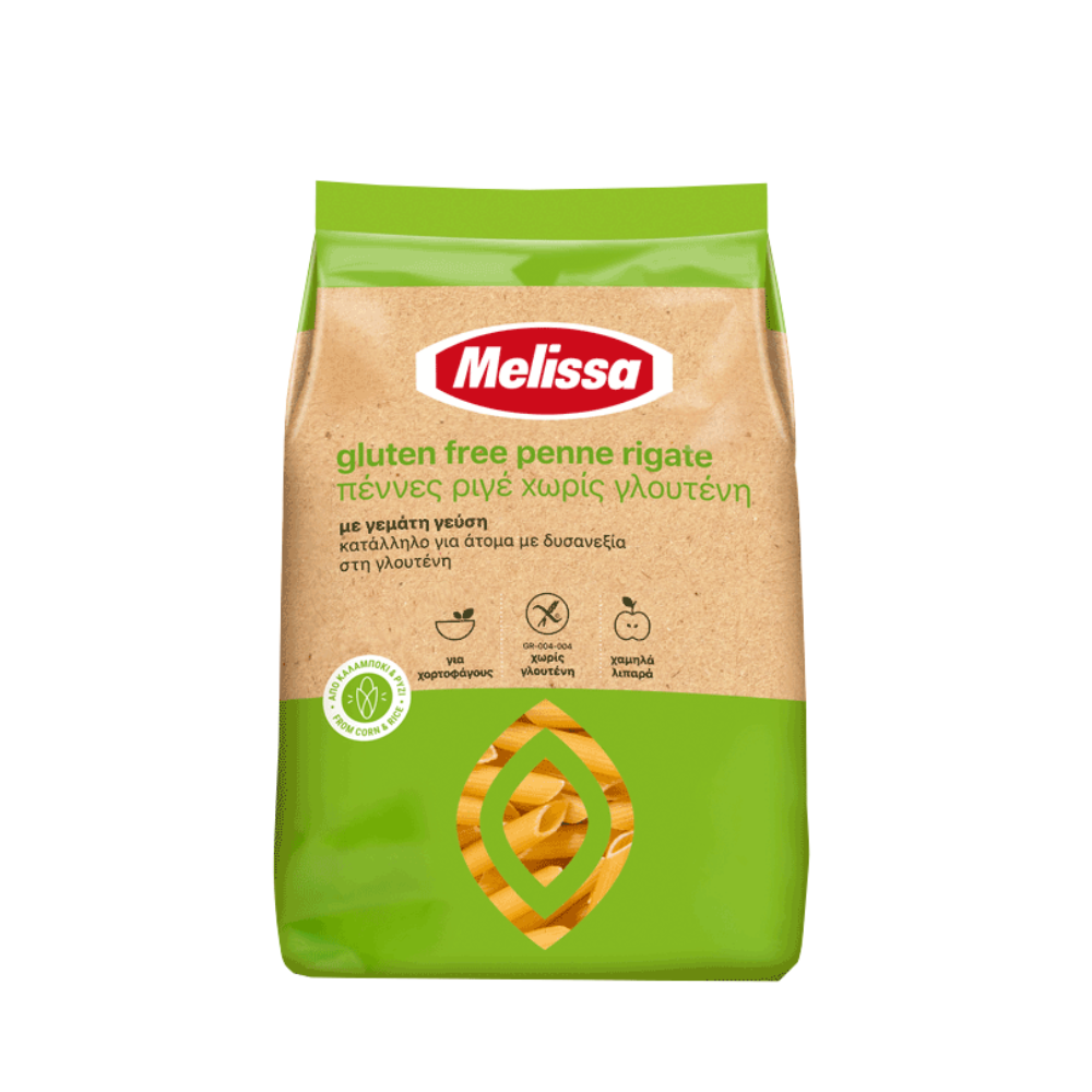 Penne Rigate fara gluten, 400 g, Melissa