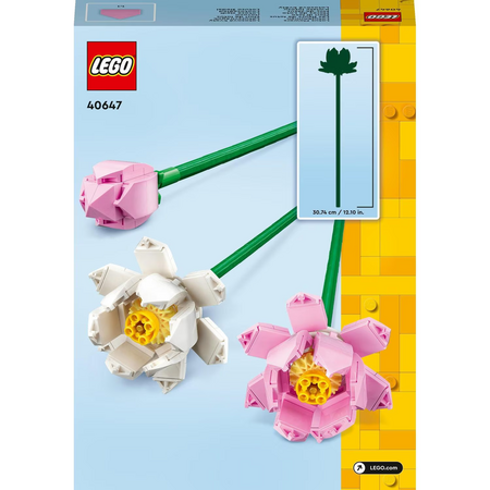 Flori de Lotus, 8+ ani, 40647, Lego Flowers 659939