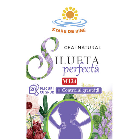 Ceai silueta perfecta 2 controlul greutatii, 20 plicuri, Fares 720940