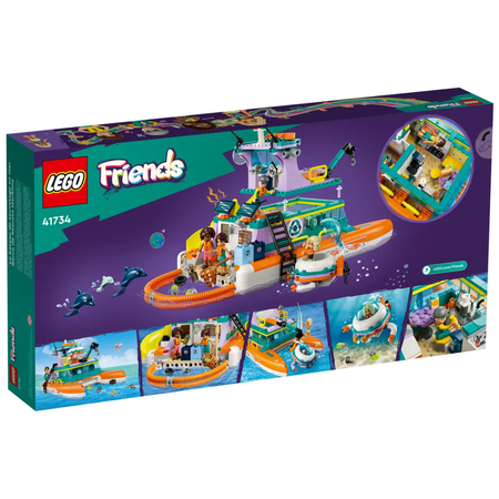 Barca de salvare pe mare, 7+ ani, 41734, Lego Friends 659952