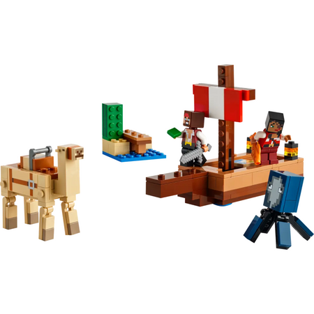 Calatorie pe Corabia de Pirati, 8+ ani, 21259, Lego Minecraft 660078