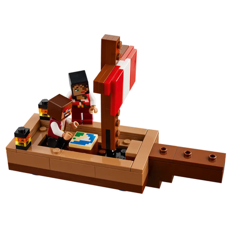 Calatorie pe Corabia de Pirati, 8+ ani, 21259, Lego Minecraft 660080