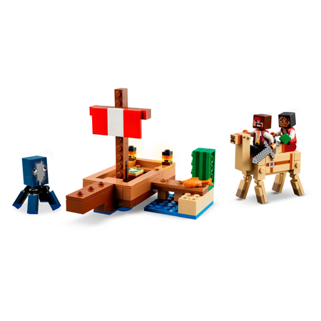 Calatorie pe Corabia de Pirati, 8+ ani, 21259, Lego Minecraft 660079