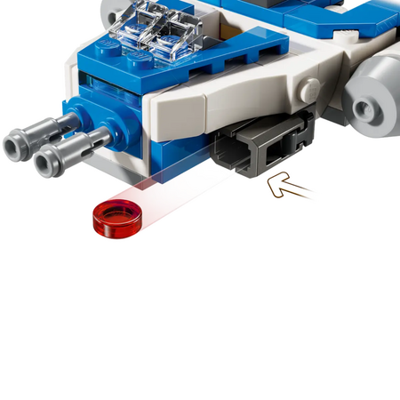 Micronava de lupta Y-Wing a Capitanului Rex, 6+ ani, 75391, Lego Star Wars 660226