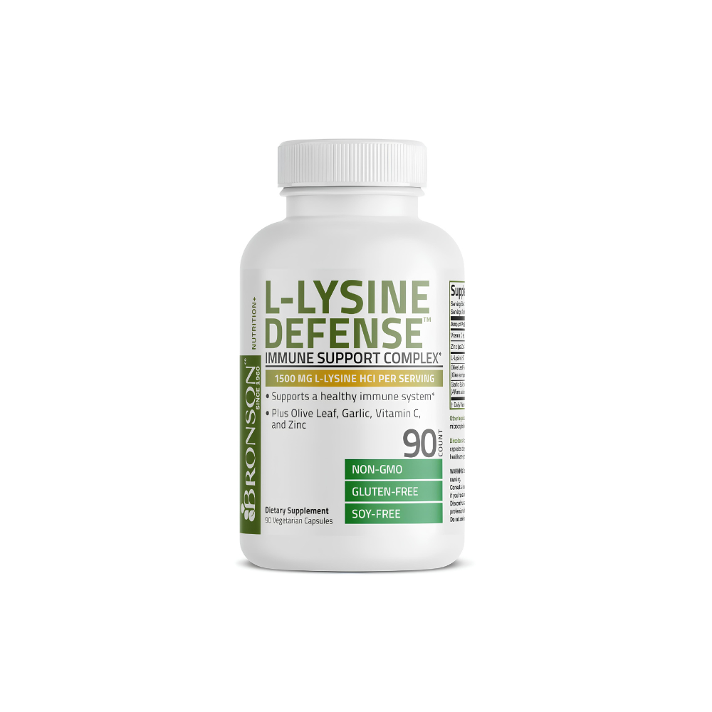 L-Lysine Defense, 1500 mg, 90 capsule, Bronson