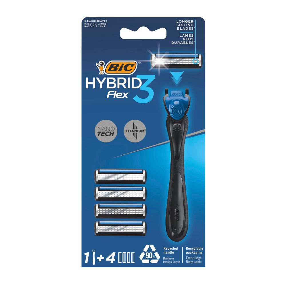 Aparat de ras pentru barbati Hybrid Flex3, 1 buc, BIC