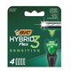 Rezerve aparat de ras pentru barbati Hybrid Flex3 Sensitive, 4 buc, BIC 661473