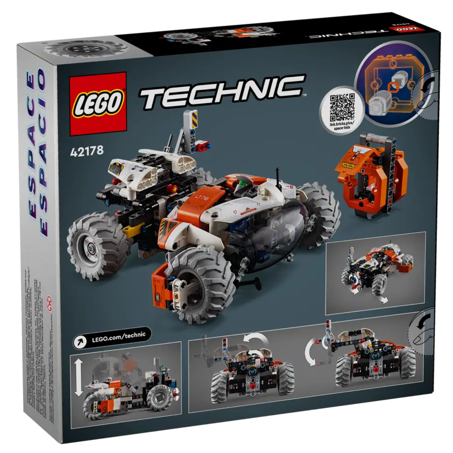 Incarcator Spatial de suprafata LT78, 8+ ani, 42178, Lego Technic