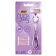 Aparat de ras pentru femei, cu 5 lame Click Soleil, 1+2 buc, BIC 661458