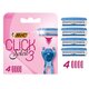 Rezerve aparat de ras pentru femei Click Soleil, 4 buc, BIC 661462
