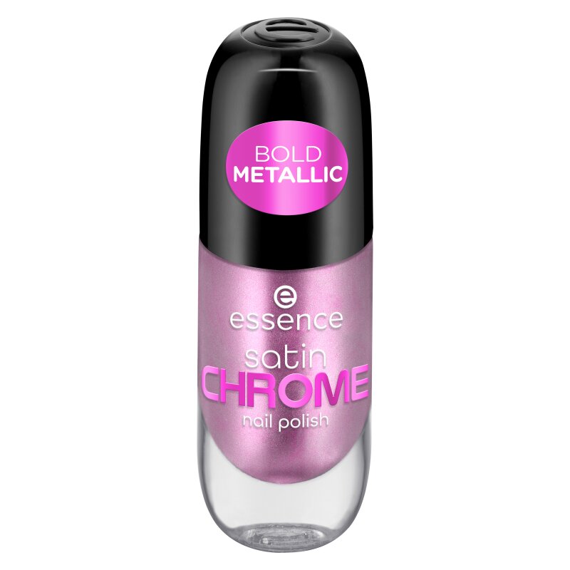 Lac pentru unghii Satin Chrome, 02 Artificial Pinktelligence, 8 ml, Essence