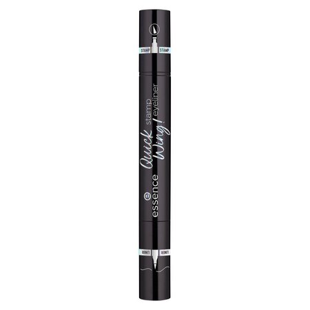 Tus de ochi stampila Quick Wing, 01 Black, 3.5 ml, Essence 660496