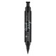 Tus de ochi stampila Quick Wing, 01 Black, 3.5 ml, Essence 660497