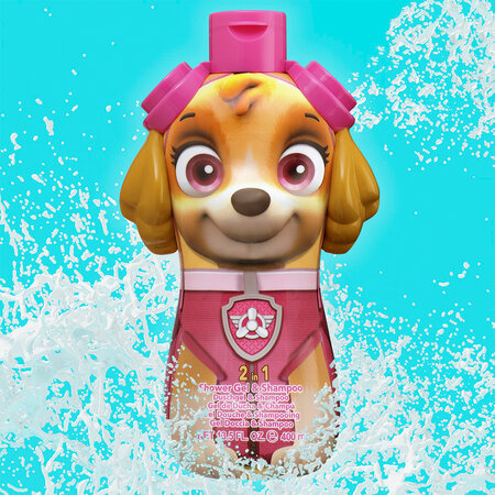 Gel de dus si sampon Paw Patrol Skye, +3 ani, 400 ml, Air Val 660618