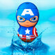 Gel de dus si sampon Captain America, +3 ani, 400 ml, Air Val 660627