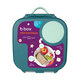 Caserola compartimentata Mini Lunchbox, Verde Smarald, BBox 660649