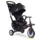 Tricicleta pliabila 7 in 1 pentru copii STR7 Smart Fold Urban, Neagru, Smart Trike 510022