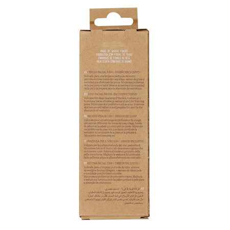 Perie masaj facial 3 în 1 Natural Fiber, Beter 660732