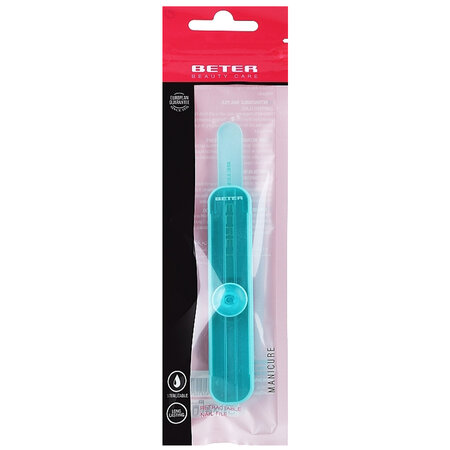 Pila sticla tipla retractabila, Albastru, Beter 660755