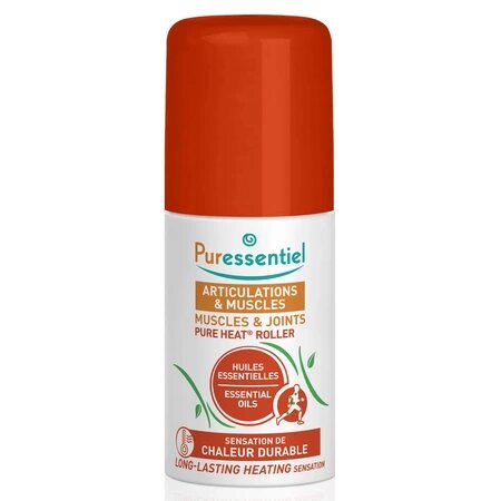Roll-on Pure Heat Muscle & Joints, 75 ml, Puressentiel