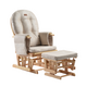 Fotoliu reglabil pentru alaptare cu suport pentru picioare Calm Me Natural, Beige, Onino 660968