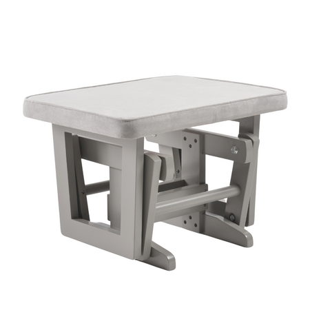 Fotoliu reglabil pentru alaptare cu suport pentru picioare Calm Me Clasic, Pearl Gray, Onino 661016