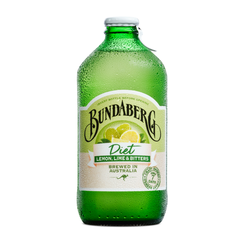 Bautura carbogazoasa cu suc de Lemon, Lime si Bitters, 375 ml, Bundaberg