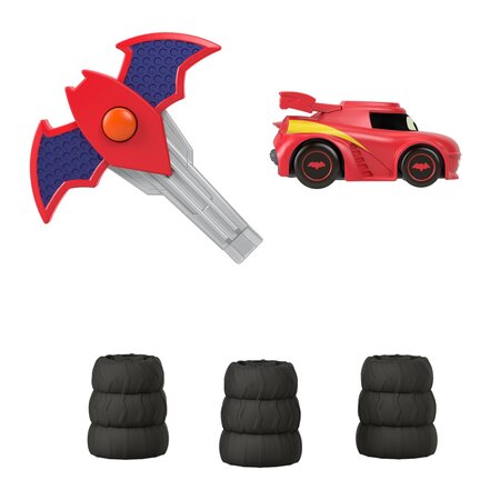 Masinuta Batwheels, Scara 1:55, +3 ani, Rosie, Fisher Price 661457