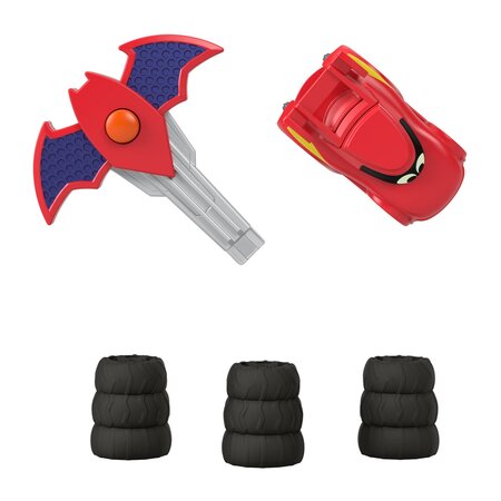 Masinuta Batwheels, Scara 1:55, +3 ani, Rosie, Fisher Price 661454