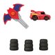 Masinuta Batwheels, Scara 1:55, +3 ani, Rosie, Fisher Price 661457