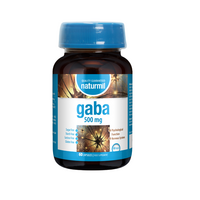 Gaba, 500 mg, 60 capsule, Naturmil