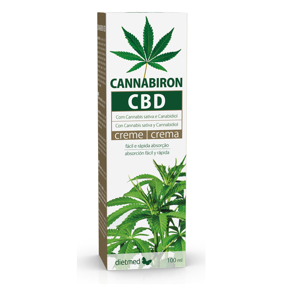 Crema Cannabiron CBD, 100 ml, Dietmed