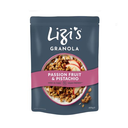 Musli cu fructul pasiunii si fistic, 400 g