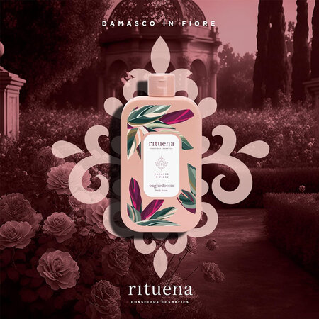 Gel de dus Damasco in Fiore, 400 ml, Rituena 661784