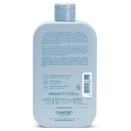 Gel de dus Estate Siciliana, 400 ml, Rituena 661790