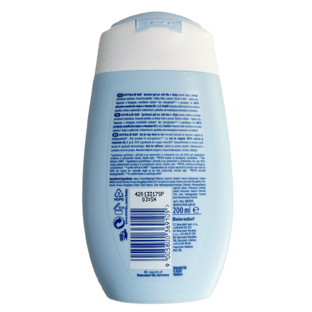 Gel de dus Heat to Toe Bed Time Baby, 200 ml, Nivea 661852