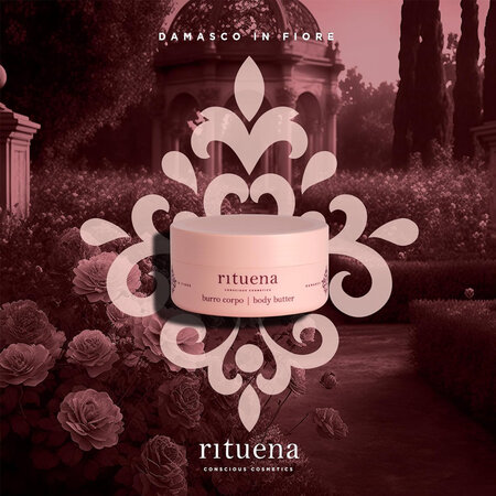 Unt de corp Damasco in Fiore, 250 ml, Rituena 661955