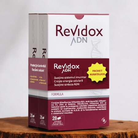 Pachet Revidox ADN, 28+28 capsule, Actafarma 662143