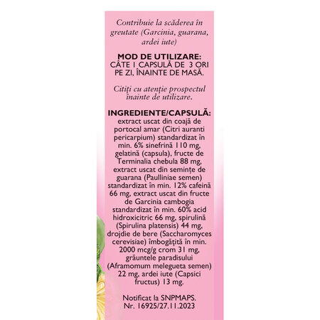 Silueta perfecta, M125, 60 capsule, Fares 662156