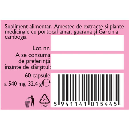 Silueta perfecta, M125, 60 capsule, Fares 723054