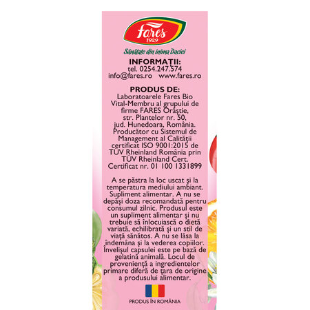 Silueta perfecta, M125, 60 capsule, Fares 662155